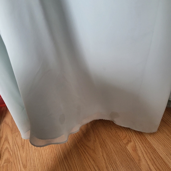 Azazie Sue Bridesmaid Dress Color: Agave - Picture 5 of 5